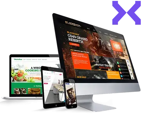 Illustration of web design process