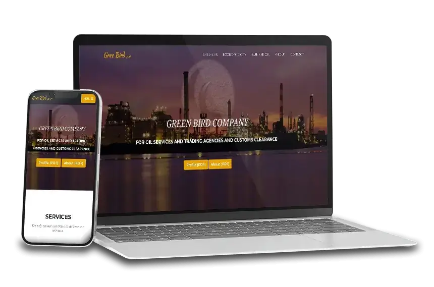 Green Bird website screenshot