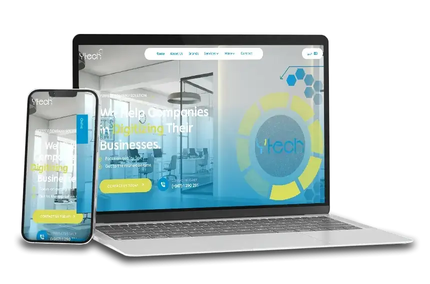 Ytech Company website screenshot